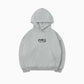 Thick Stitch Hood - Grey Marle