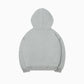 Thick Stitch Hood - Grey Marle