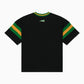 Knit Panel Tee - Black