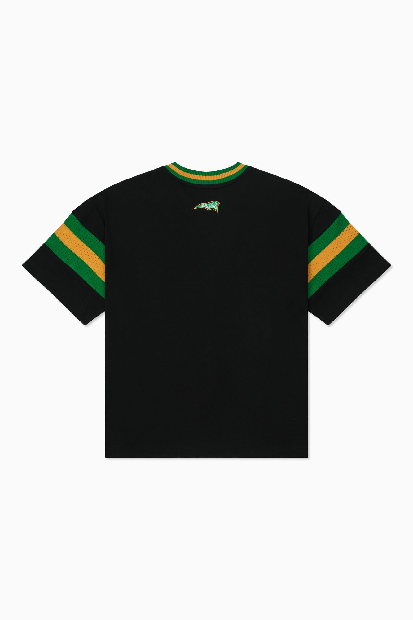 Knit Panel Tee - Black