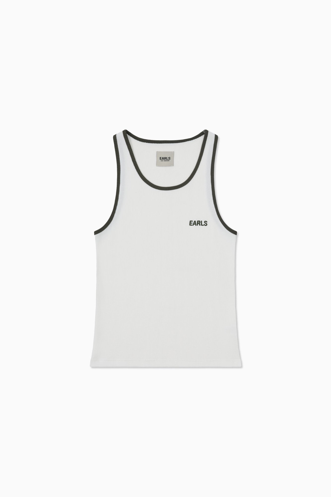 Icon Singlet - Contrast White