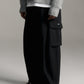 Cargo Relax Pant - Black