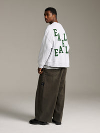 Felt Crew - Light Grey Marle