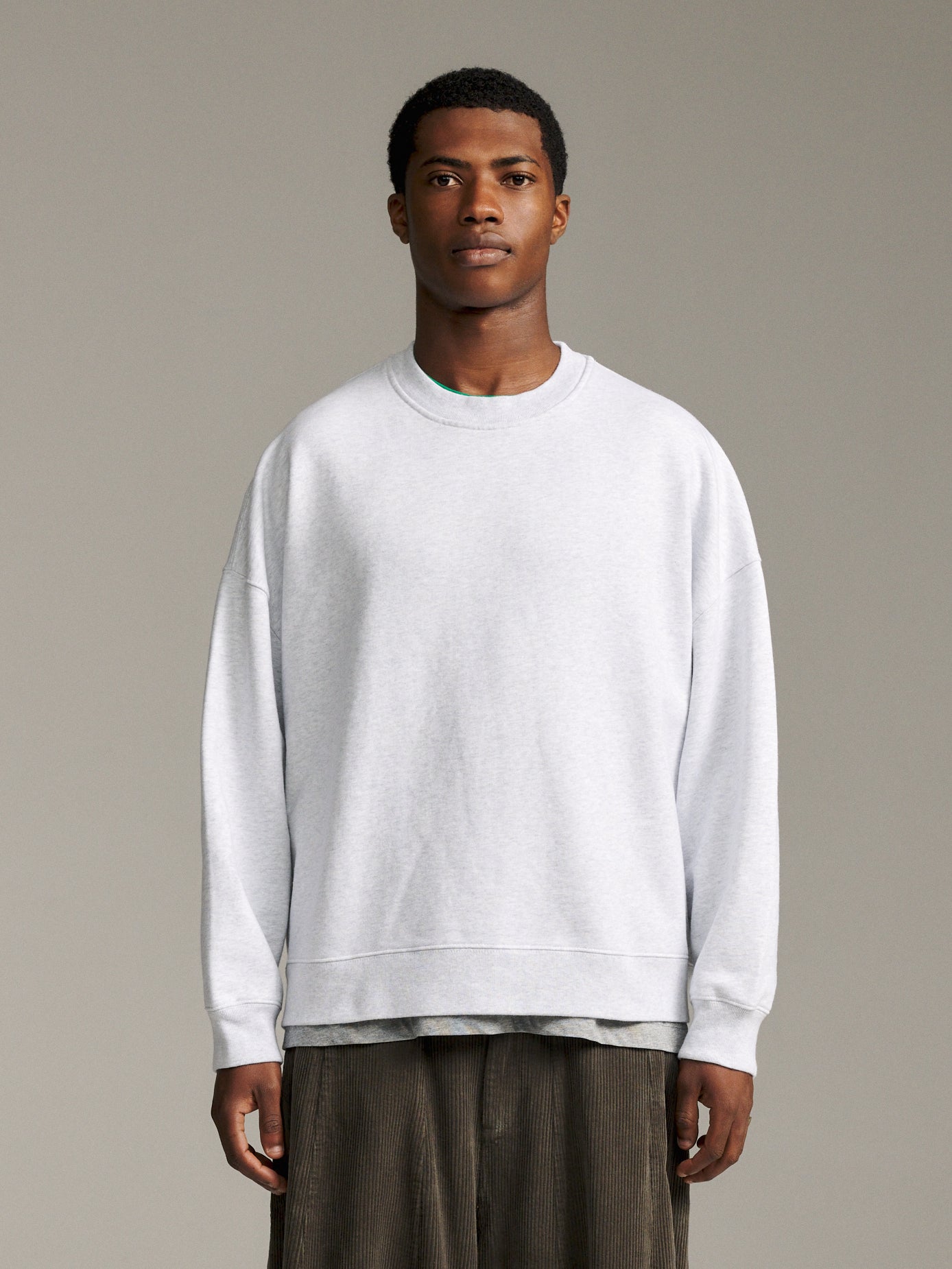Felt Crew - Light Grey Marle
