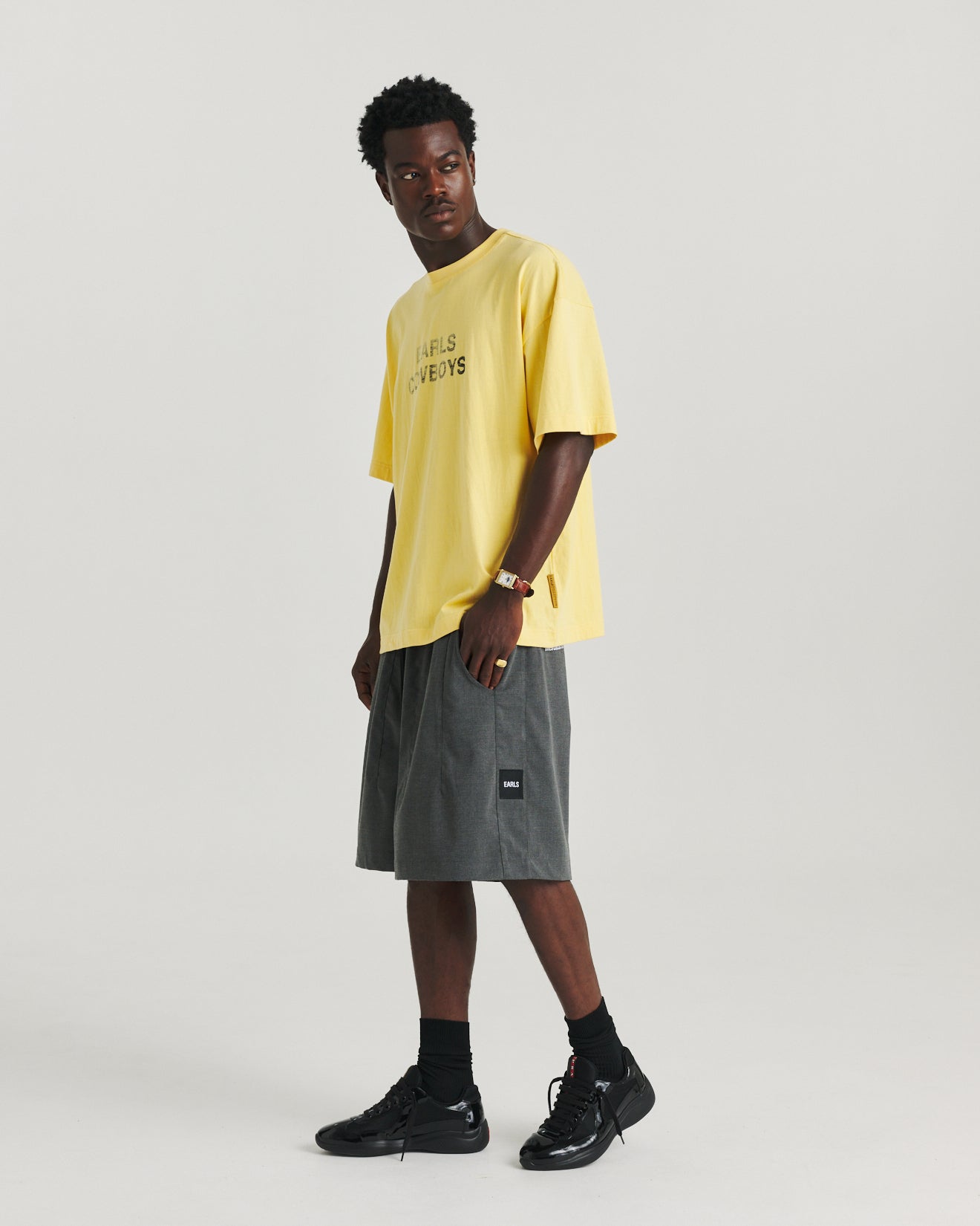 Formal Relax Short - Charcoal