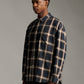 Ombre Check Shirt - Navy