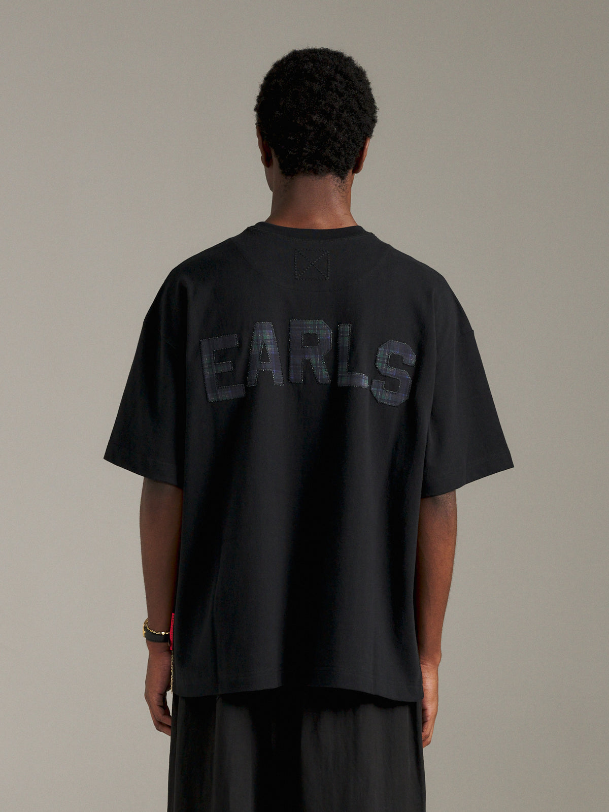 Tartan Tee - Black