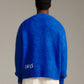 Solid Mohair Knit - Cobalt