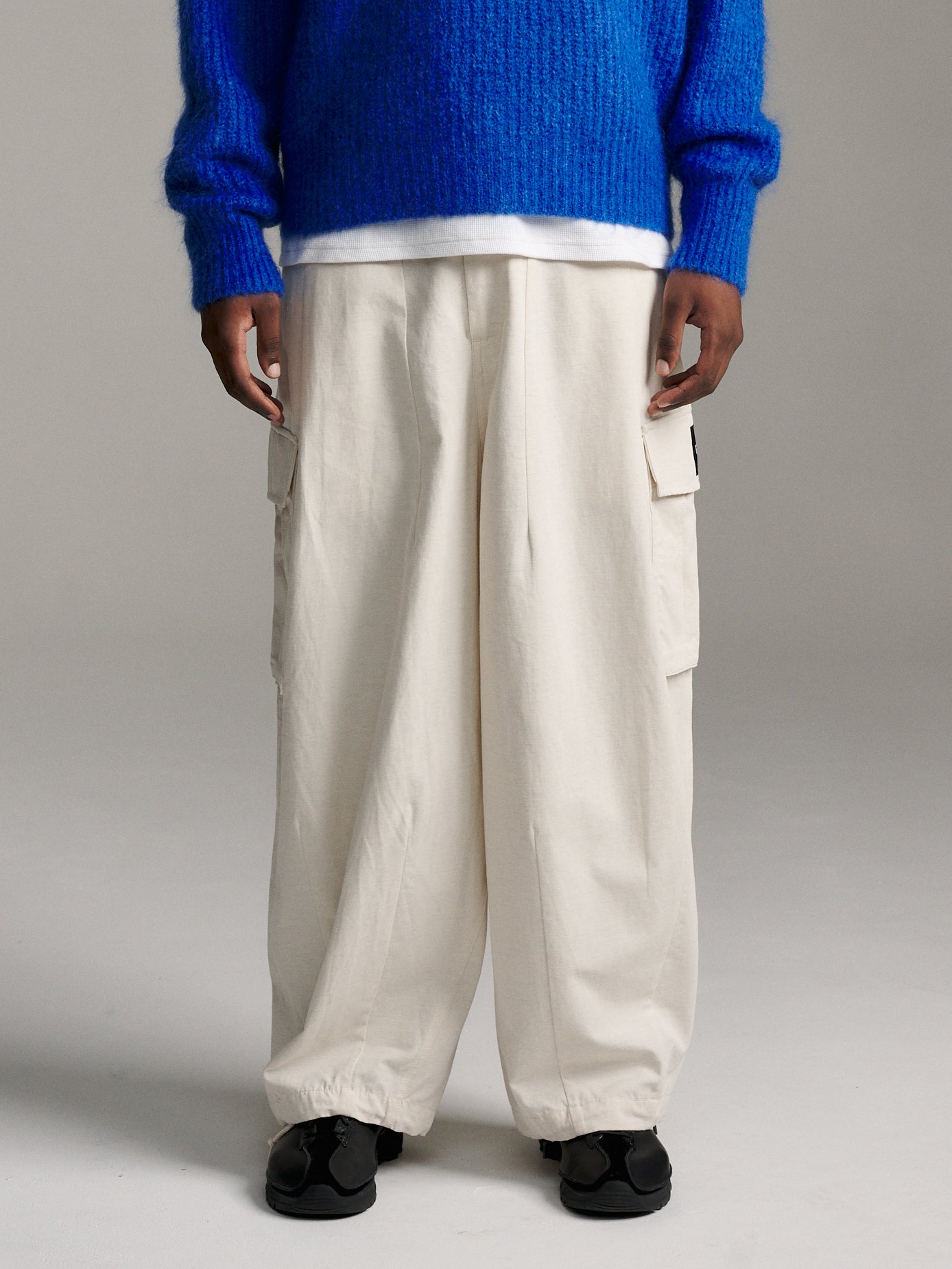 Cargo Relax Pant - Natural