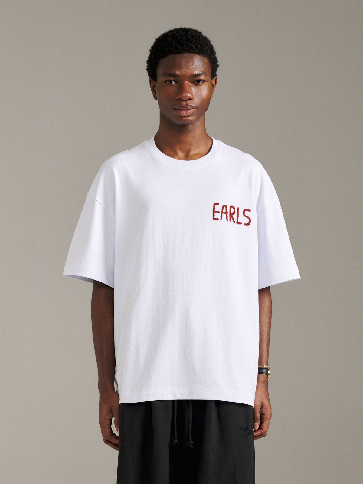 Capital Stitch Tee - White