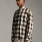 Ombre Check Shirt - Brown/Teal