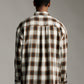 Ombre Check Shirt - Brown/Teal