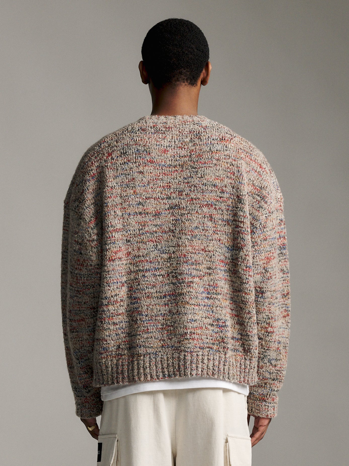 Oma Intarsia Knit - Oat
