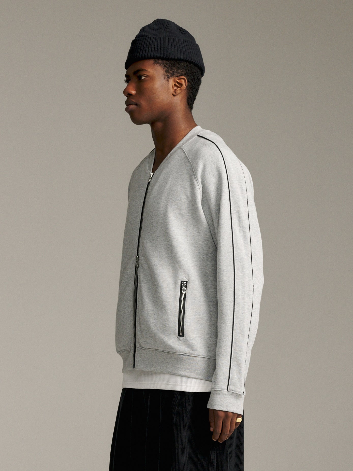 CT Track Jacket - Grey Marle