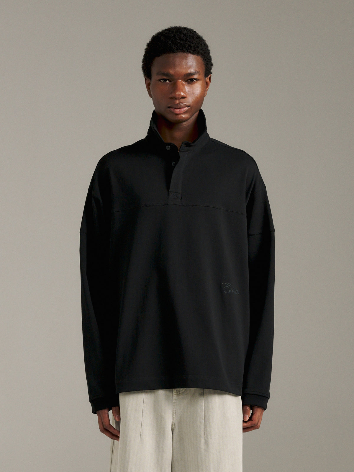ZigZag Polo - Black