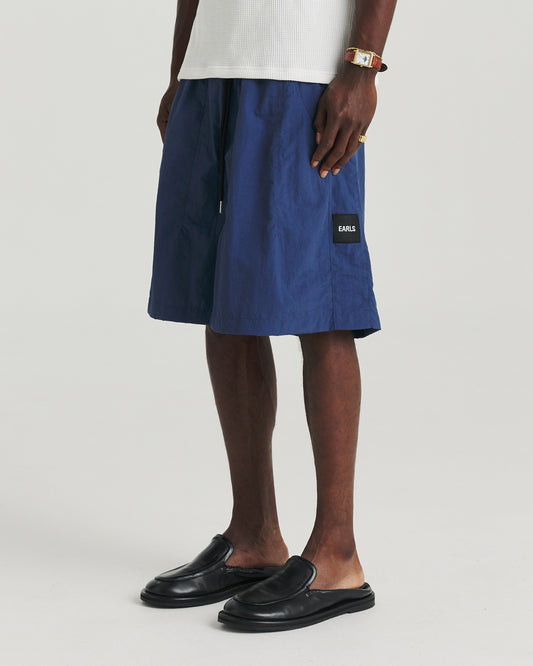Nylon Relax Short - Blue