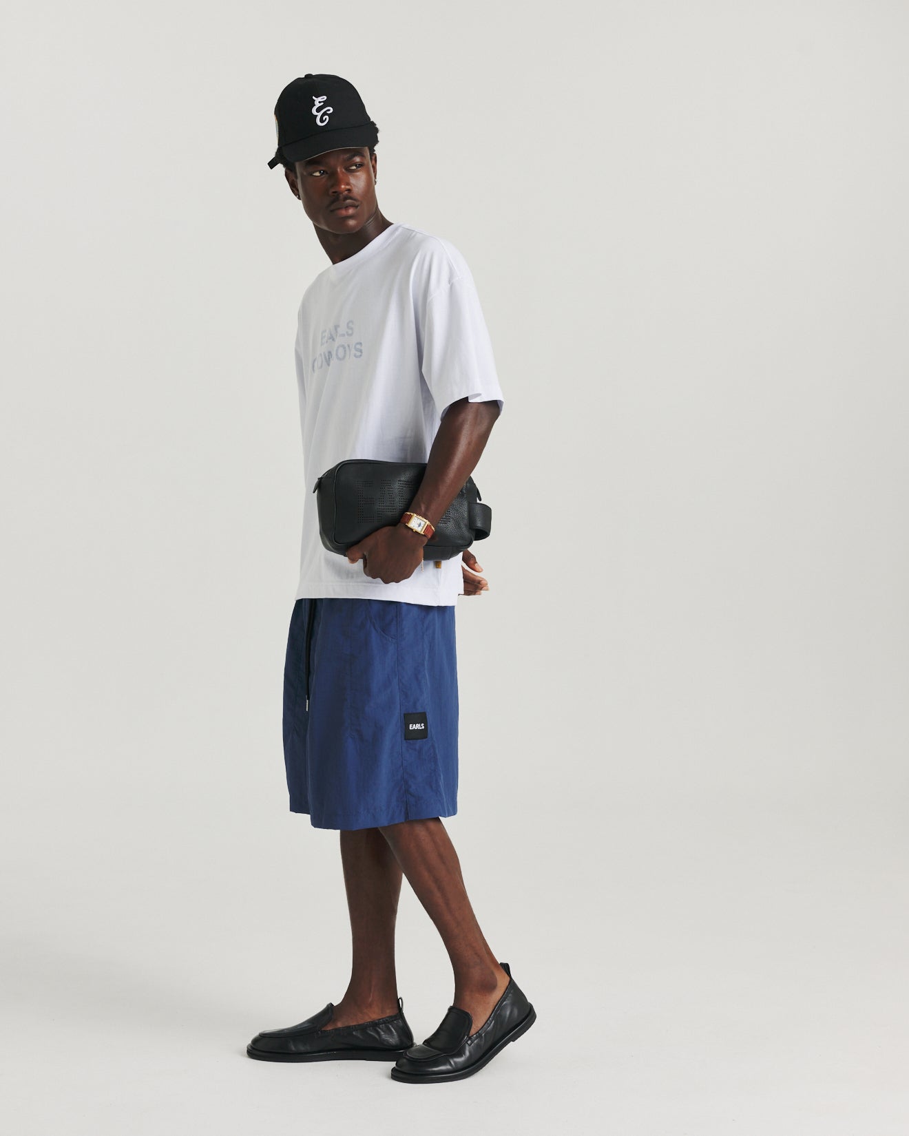 Nylon Relax Short - Blue