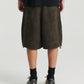 Printed Bungee Short - Camo