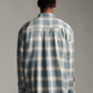 Ombre Check Shirt - Stone Blue