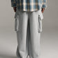 Cargo Relax Pant - Grey Marle