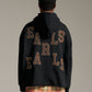 Felt Hood - Black/Brown