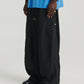 Nylon Relax Pant - Black