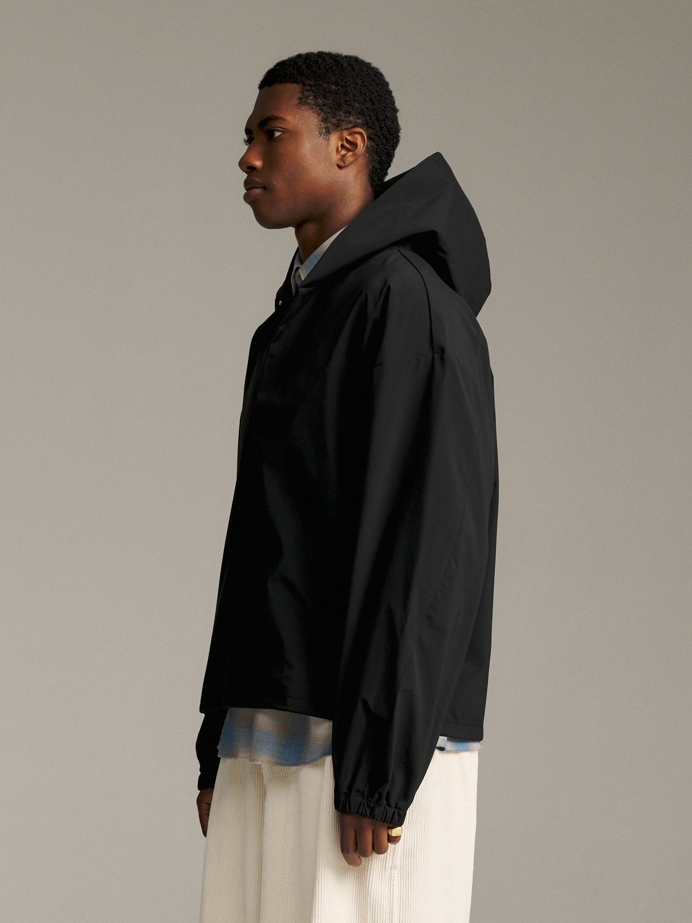 Conceal Hooded Jacket - Black