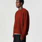 Mohair Knit Crew - Burgundy