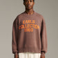 Association Knit - Chocolate/Sunset