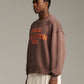 Association Knit - Chocolate/Sunset