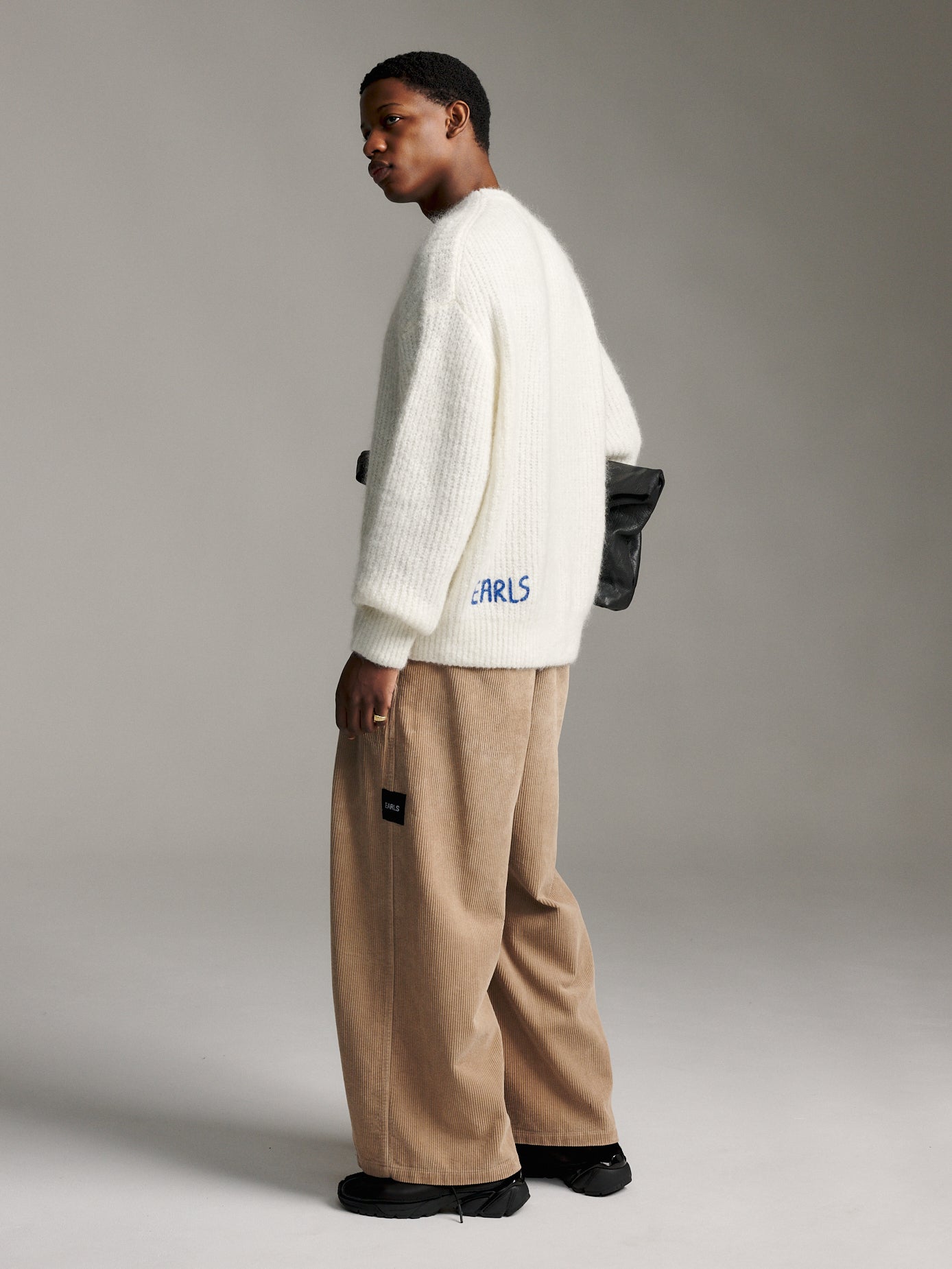 Solid Mohair Knit - Off White
