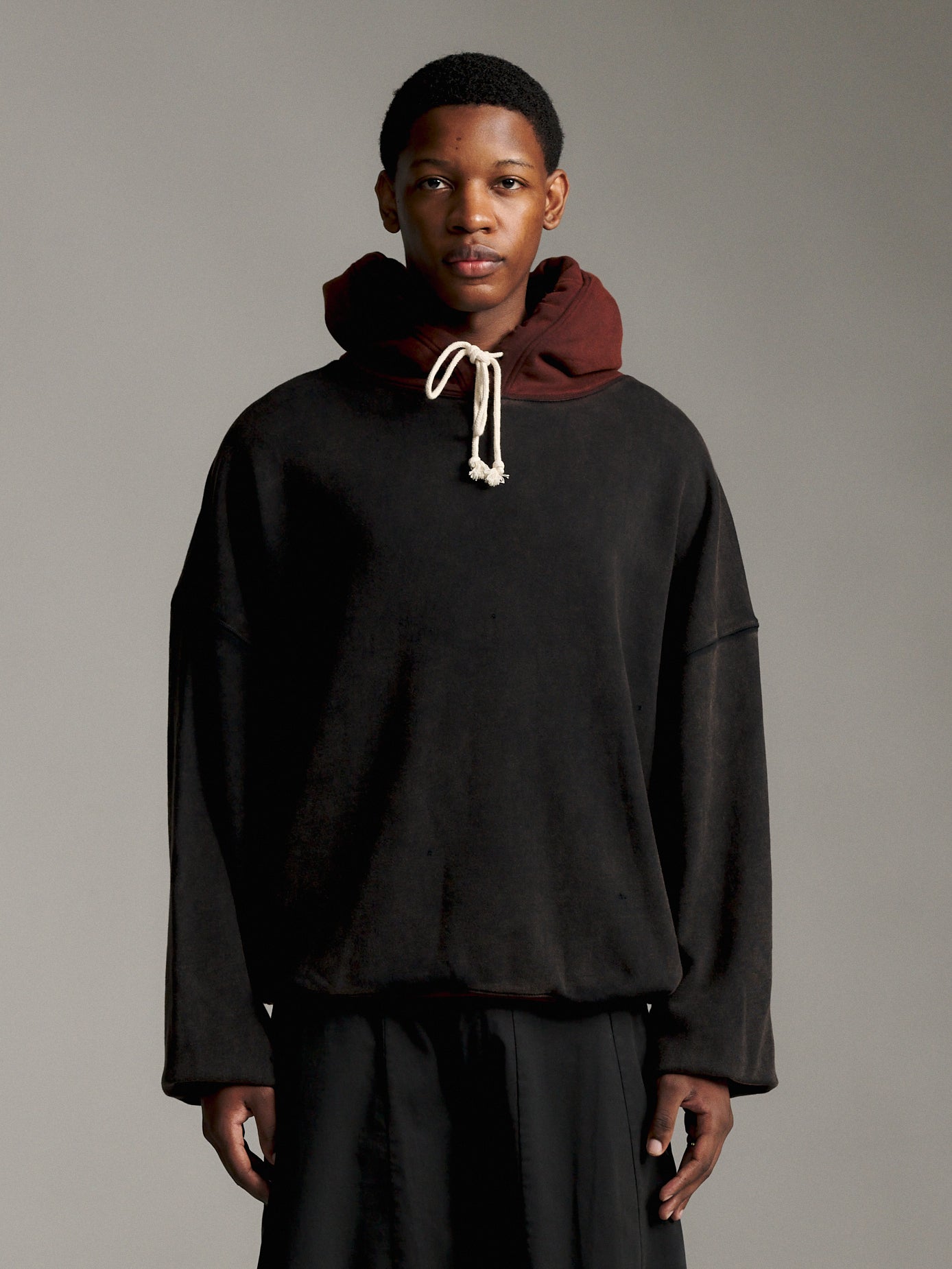 Letter Hood - Black