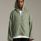 Moss Zip Hood - Green