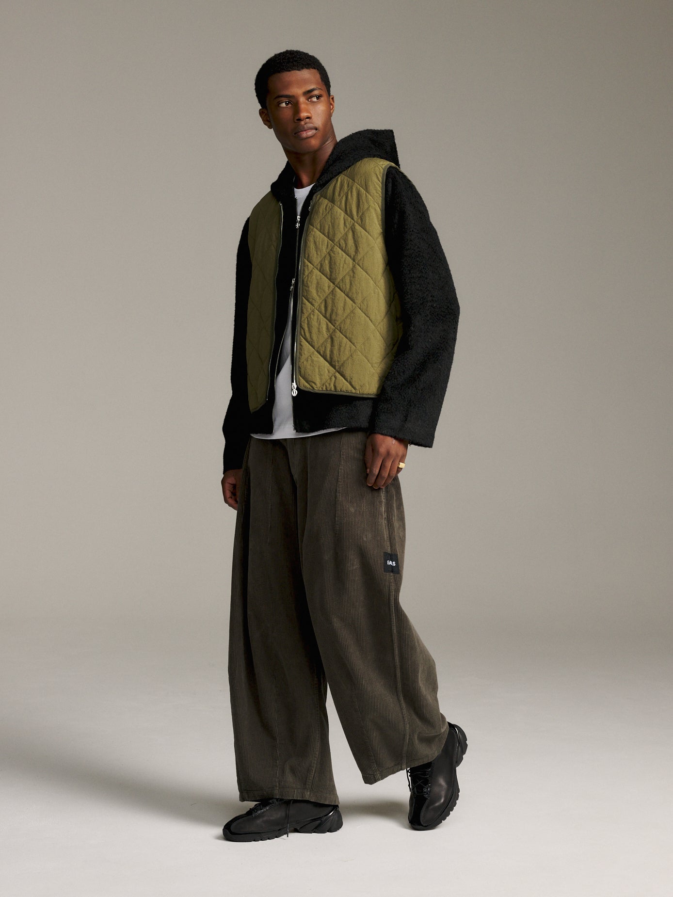 Two-Way Gilet - Brown