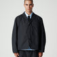 Poplin Boxy Blazer - Black