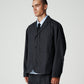 Poplin Boxy Blazer - Black