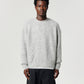 Mohair Knit Crew - Frost Marle