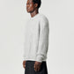 Mohair Knit Crew - Frost Marle