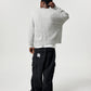 Mohair Knit Crew - Frost Marle