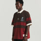 Block Rugby - Brown/Red