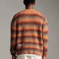Ombre Knit Crew - Orange