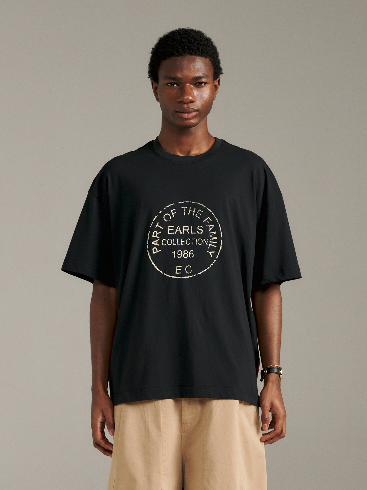 Stamp Tee - Black