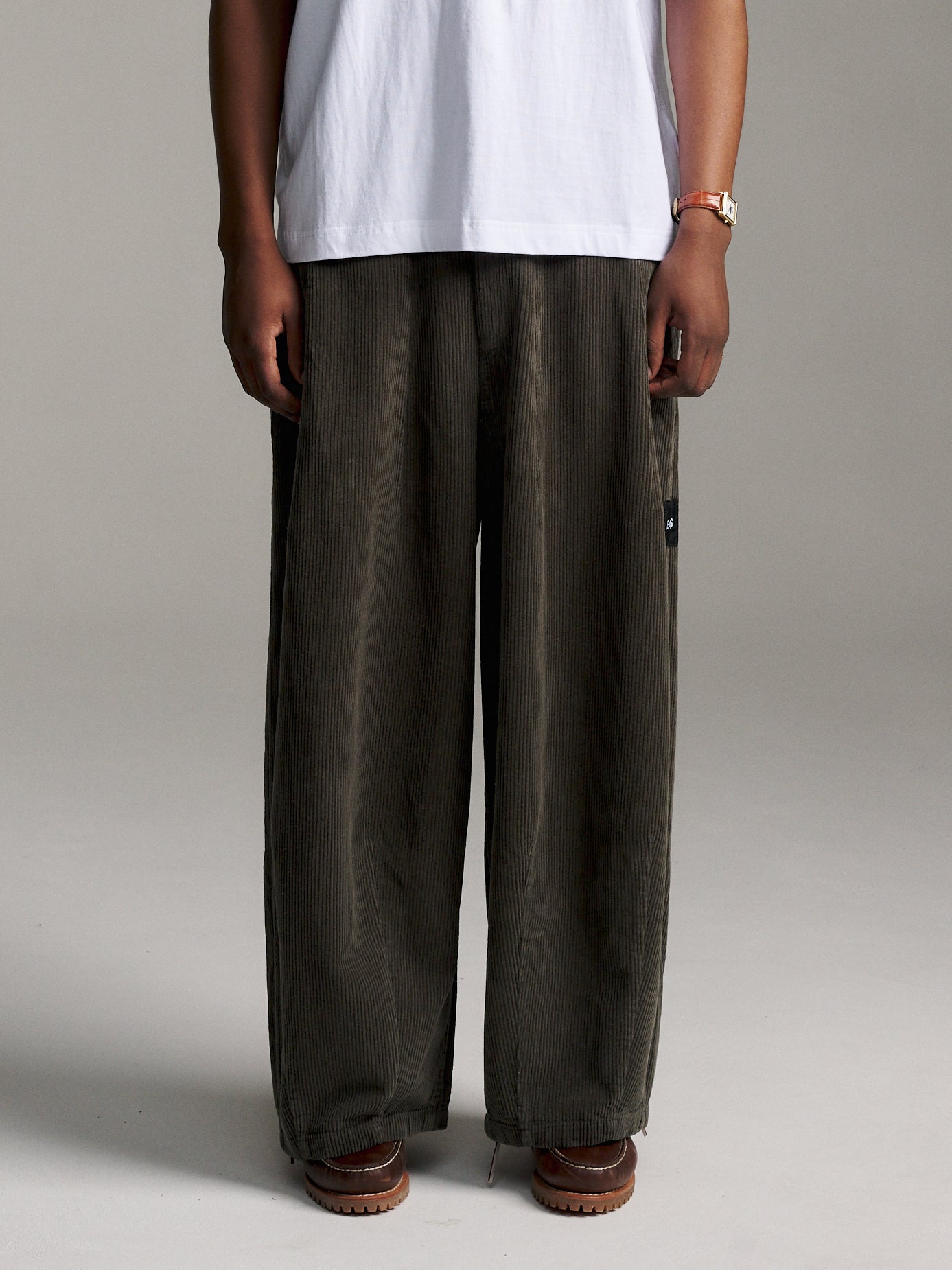 Relax Cord Pant - Khaki