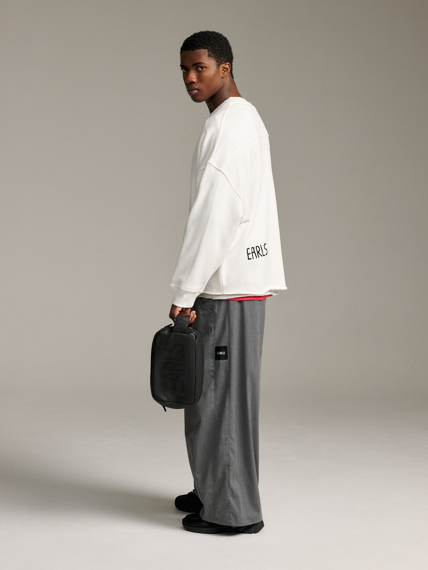 TR Relax Pant - Anthracite Stripe