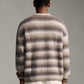 Ombre Knit Crew - Brown