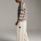 Ombre Knit Crew - Brown
