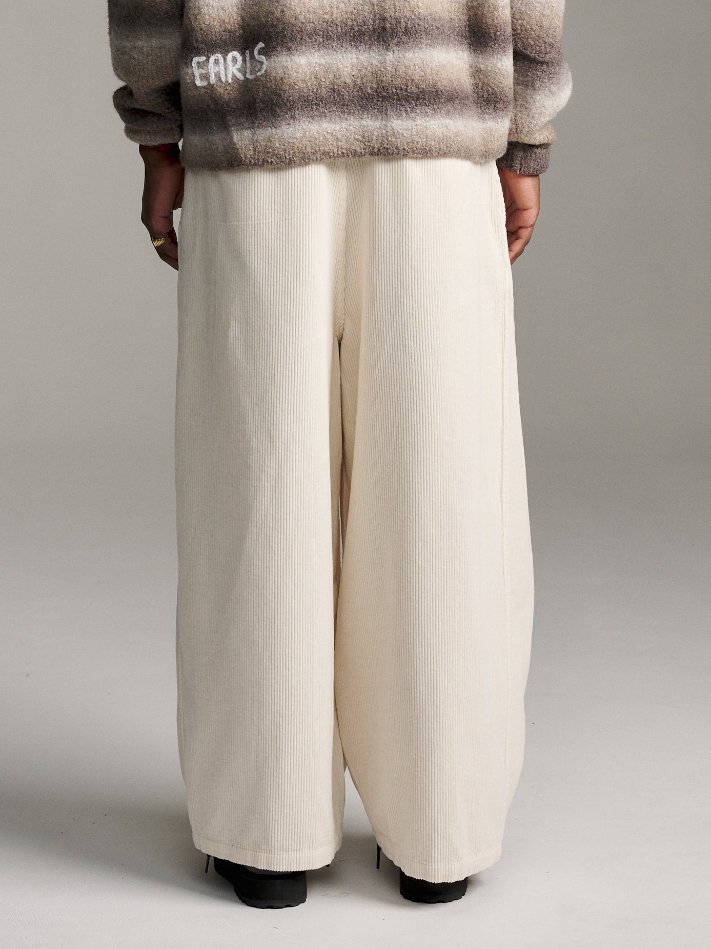 Relax Cord Pant - Ivory
