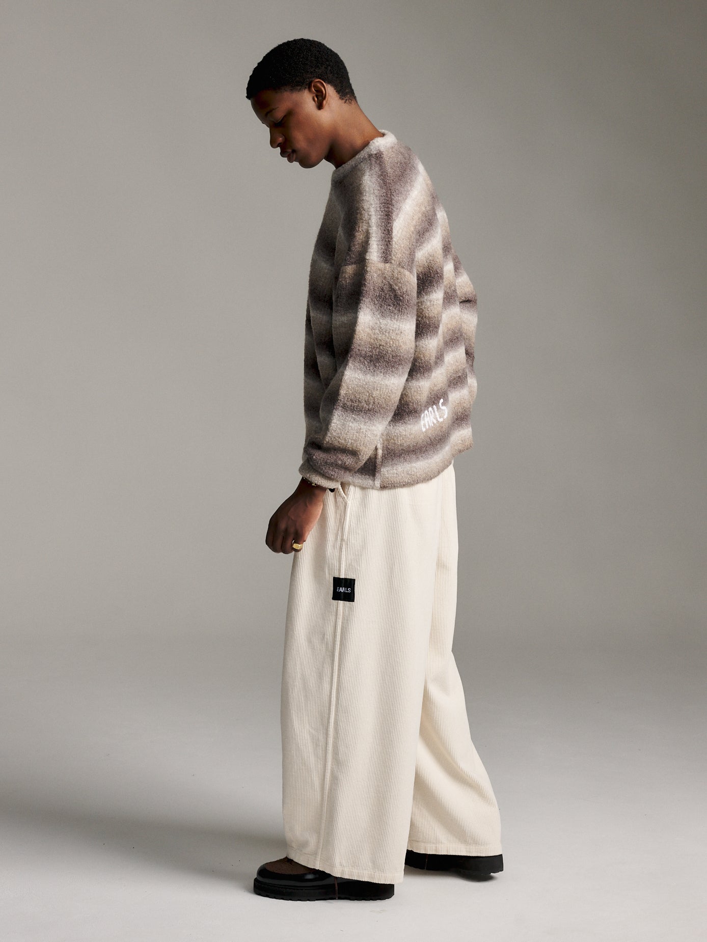 Relax Cord Pant - Ivory