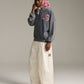 Contrast Hood - Blue
