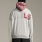 Contrast Zip Hood - Grey Marle
